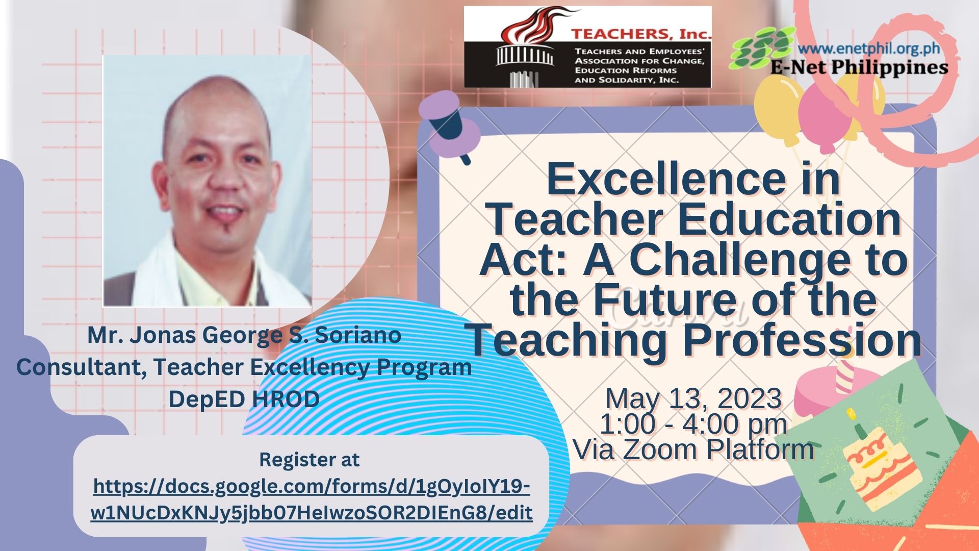 Read more about the article Webinar on Excellence in Teacher Education Act A Challenge to the Future of the Teaching Profession