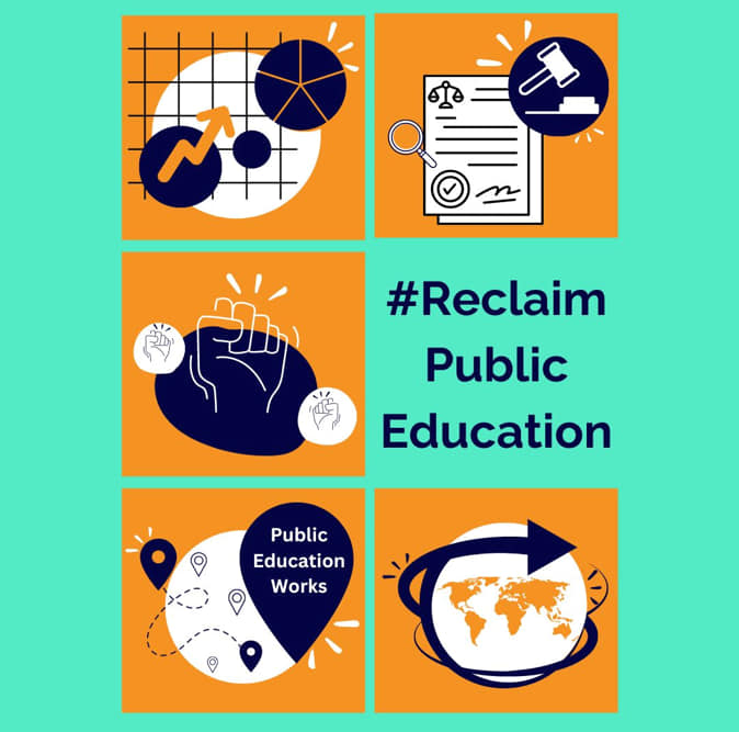 Read more about the article E-Net Philippines has joined the movement to #ReclaimPublicEducation and protect education from the threats of privatisation!